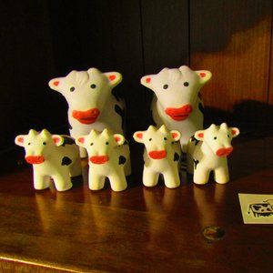Milk Cow Stress Reliever Key Chains